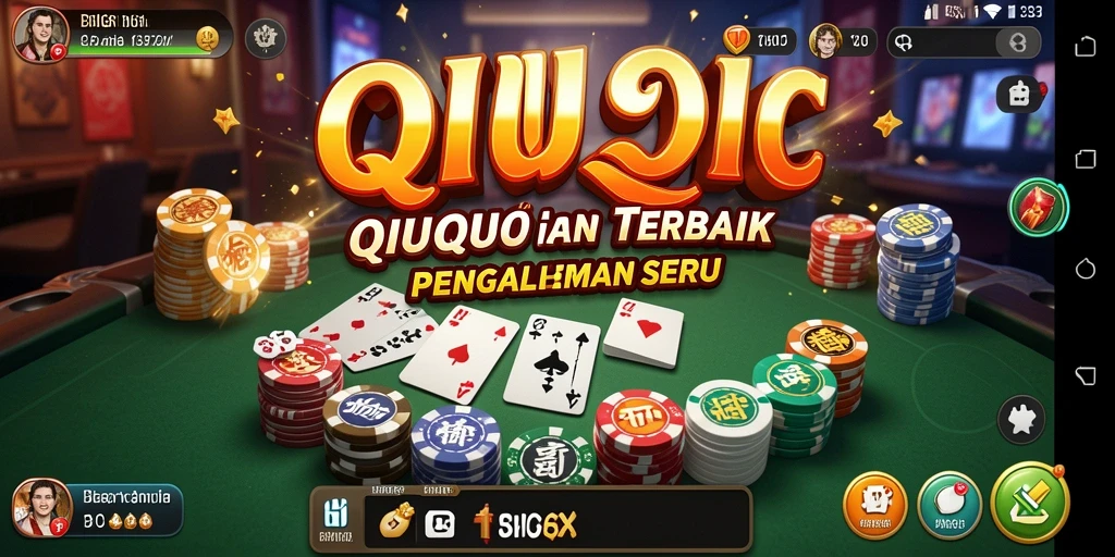 Tampilan gameplay seru dari BIGMSG dalam aksi QiuQiu.