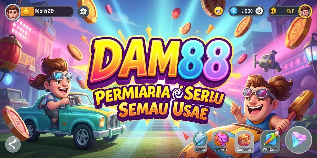 Gameplay seru DAM88 dengan grafis yang menarik dan tantangan menghibur.