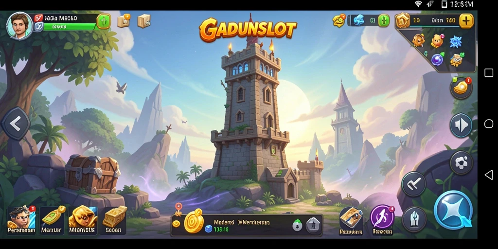 Gameplay seru Tower Defense di GADUNSLOT yang menarik perhatian.