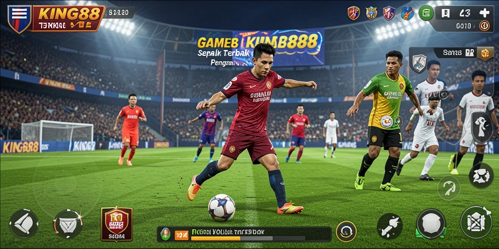 Tampilan gameplay KING88 yang dinamis dan menarik.