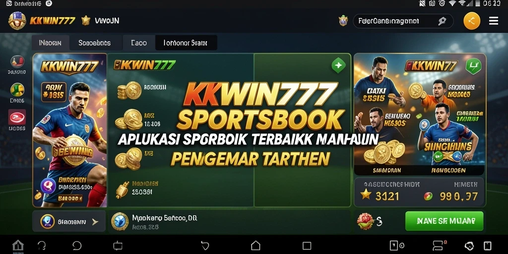 Tampilan gameplay menarik dari aplikasi KKWIN777.