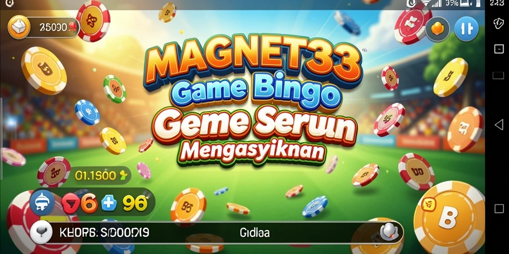 Screenshot game MAGNET33 menampilkan gameplay Bingo yang seru.