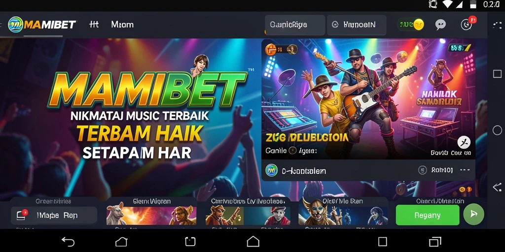 Screenshot gameplay MAMIBET yang menarik dan penuh warna.