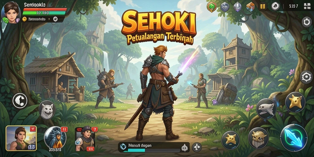 Tampilan gameplay <strong>SEHOKI</strong> yang memukau dalam dunia Open World.