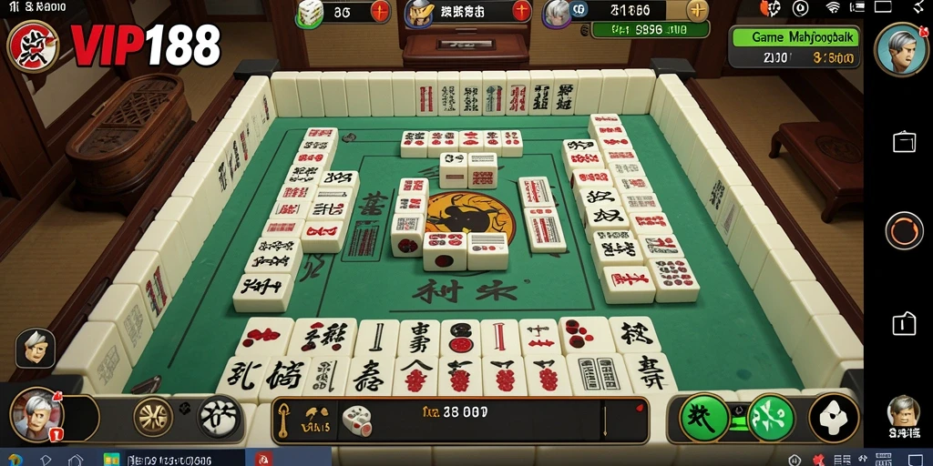Gameplay menarik dari game Mahjong VIP188 yang penuh warna.